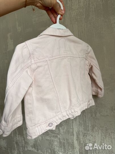 Джинсовая куртка для девочки zara