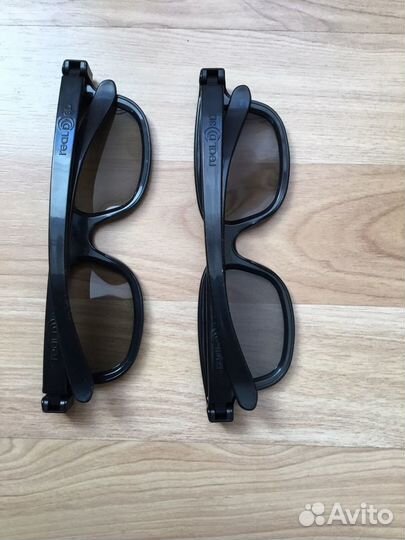 Новые очки real 3D 2 шт