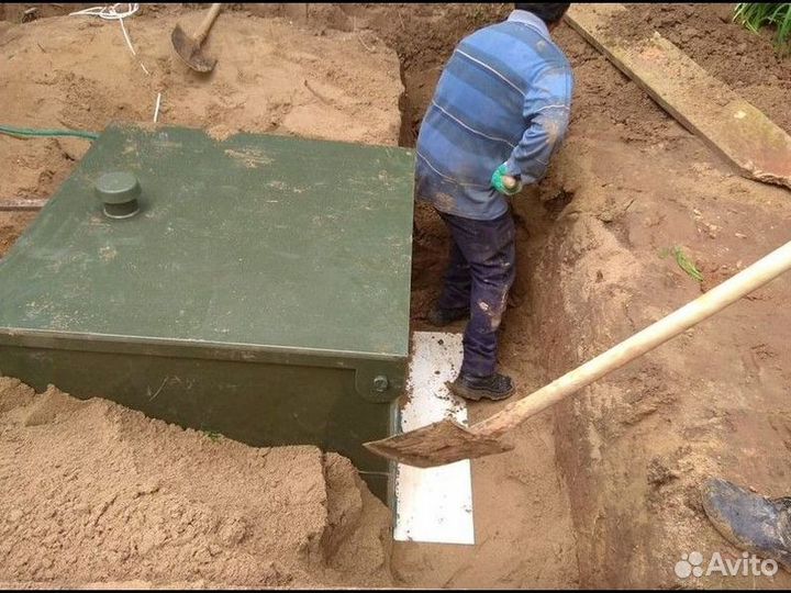 Септик монтаж септиков