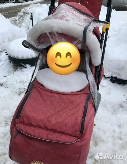 Коляска санки