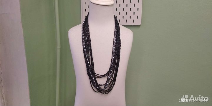 Бусы Чехия винтаж