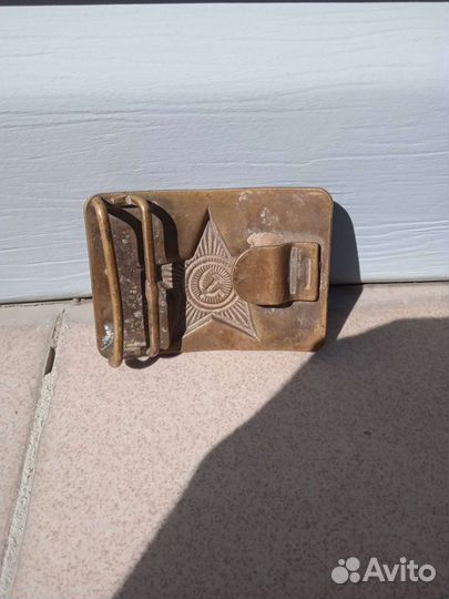 Пряжка для ремня солдатская