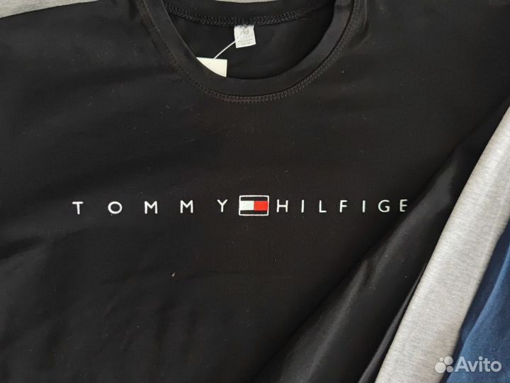 Tommy hilfiger лонгслив мужской