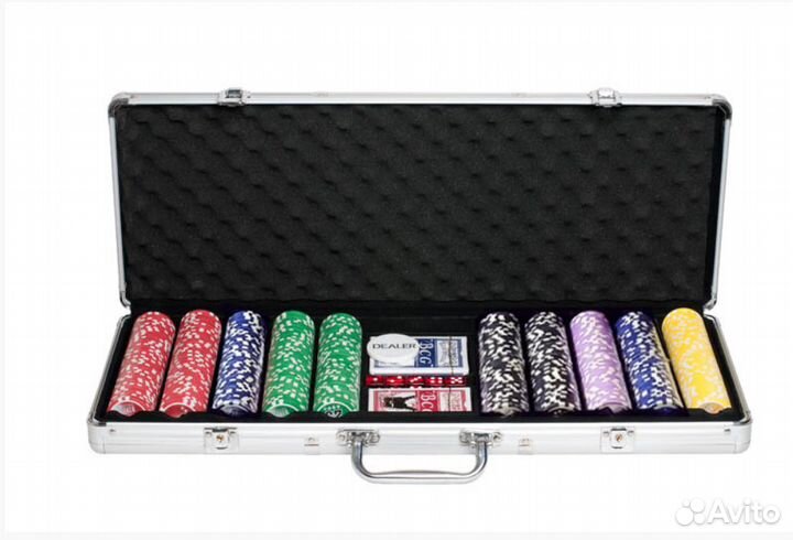 Покерный набор Nuts 500 фишек