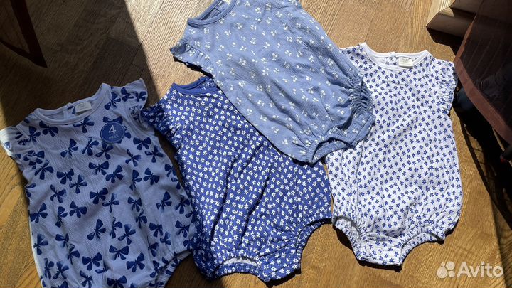 Боди печсочники next для девочки 62-68
