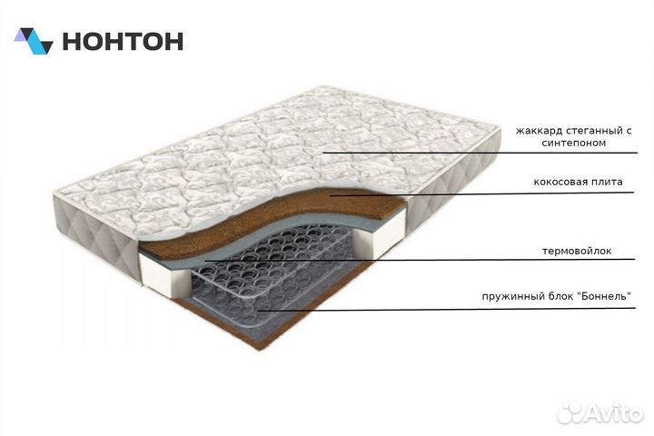 Матрас Comfort с кокосом