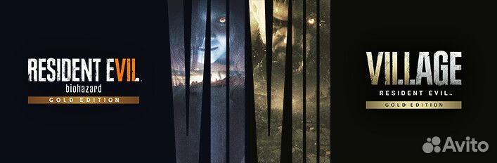 Resident Evil 7 &Village Gold Edition ps4&ps5