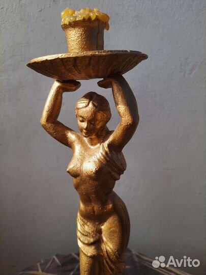 Подсвечник бронза СССР