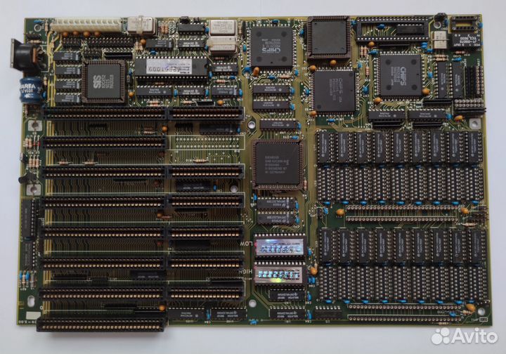 Ретро AT 286 материнская плата BM-201