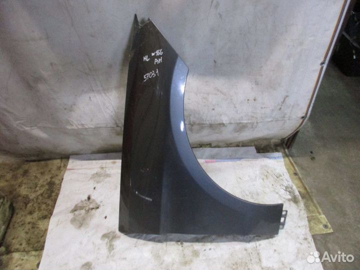 Крыло переднее правое Mercedes Benz W166 M-Klasse