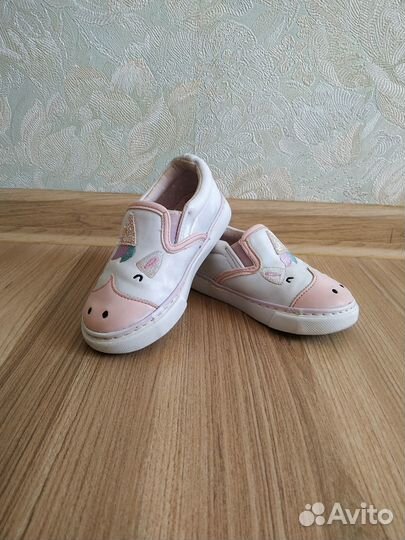 Слипоны детские на девочку