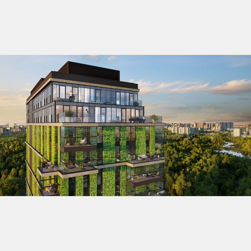 2-к. апартаменты, 55,1 м², 4/20 эт.