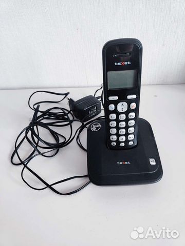 Радиотелефон texet на запчасти