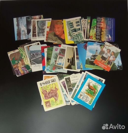 Карманные календарики СССР 290+ шт
