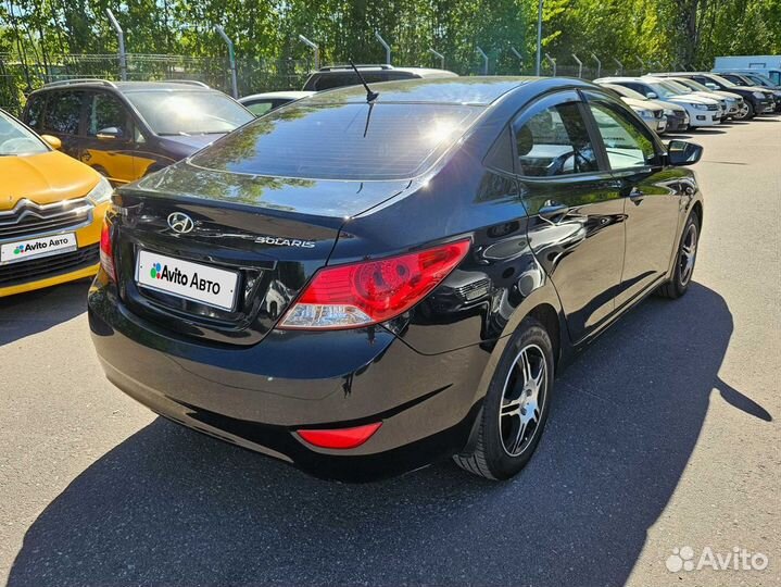 Hyundai Solaris 1.6 МТ, 2013, 165 108 км