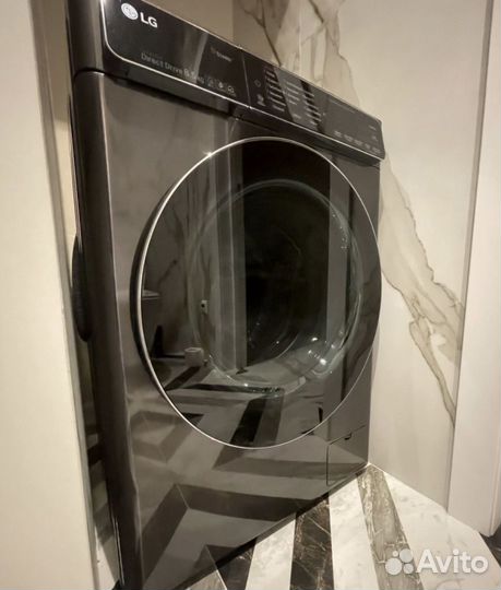 Стиральная машина LG AI DD F2T9GW9P 8.5 кг серый