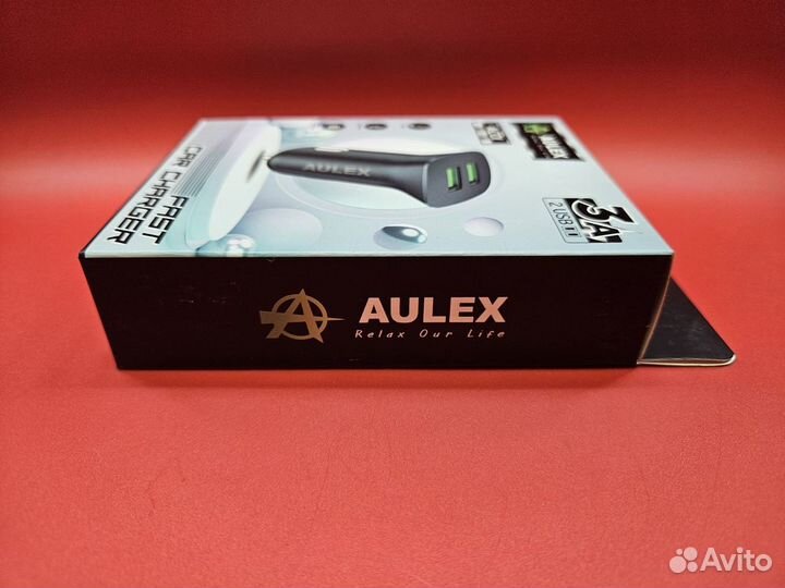 USB адаптер в прикуриватель Aulex AC01 / Чёрный