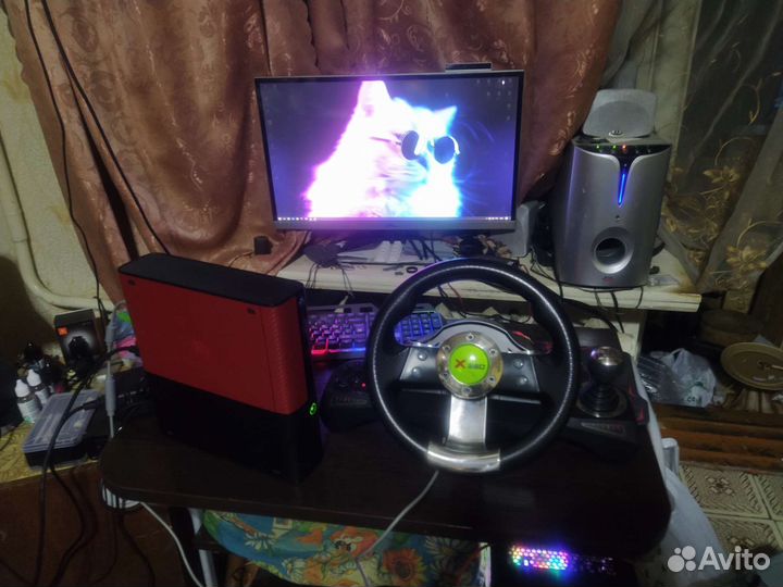 Xbox360 прошитая,500gb, 2дж, руль со скоростью пер