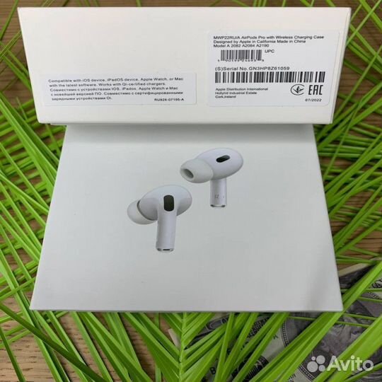Беспроводные наушники AirPods 2