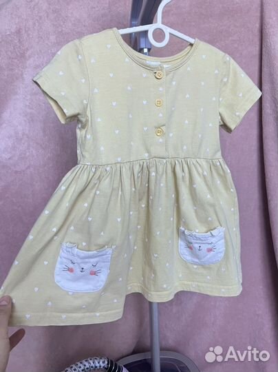 Платье для девочки 74 - 92