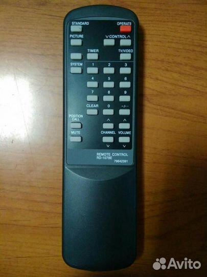 Пульт Nec RD-1078E для телевизора