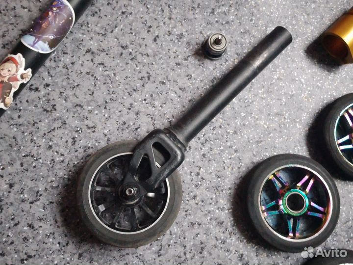 Детали на трюковой самокат