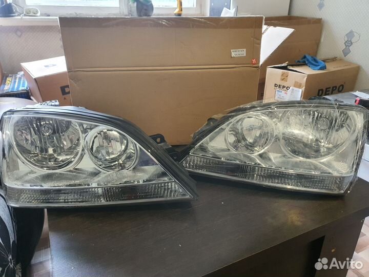 Фары на Kia sorento 1