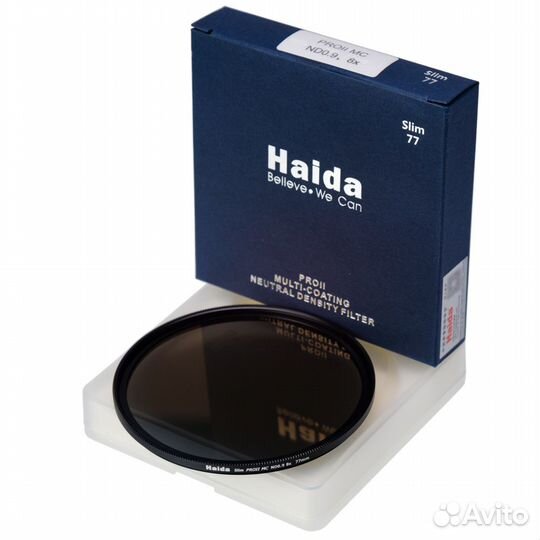 Светофильтр нейтрально-серый Haida Slim proii 77mm