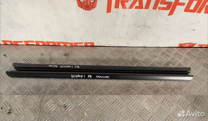 Бархотка двери внешняя передняя правая Рено Логан