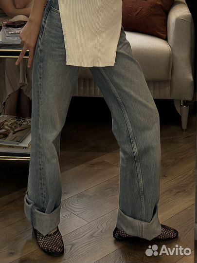 Джинсы женские zara 32