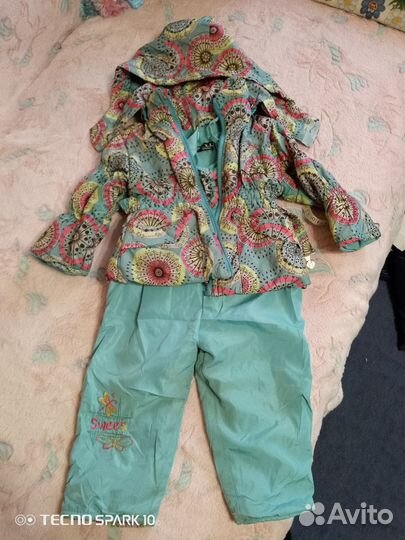 Комбинезон демисезонный 86-90 для девочки