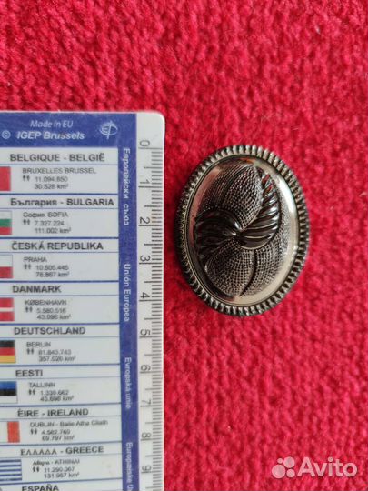 Брошь СССР пластик
