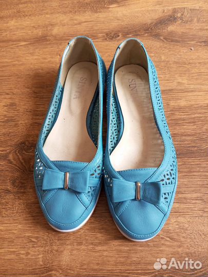 Балетки натуральная кожа 38 39
