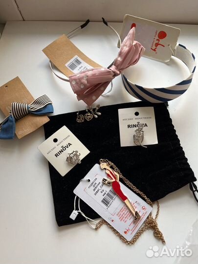 Бижутерия аксессуары для девочки пакетом