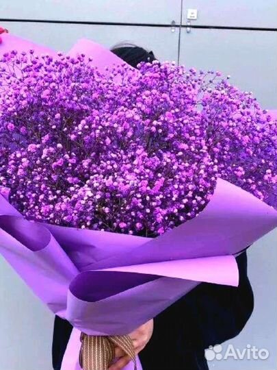 Букет из гипсофил, доставка цветов, гипсофила