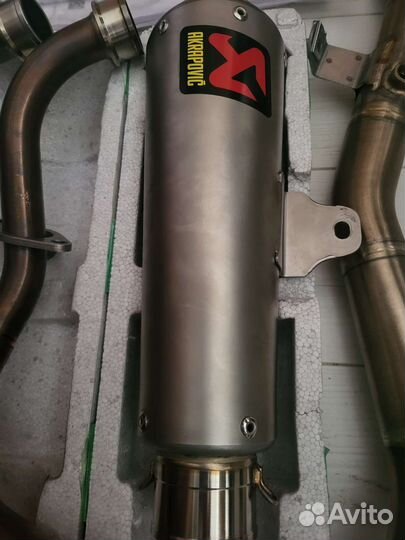 Akrapovic yzf-R-25, yzf-R-3, MT25, MT03
