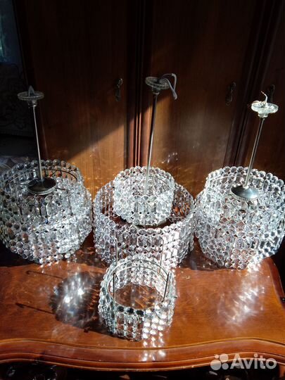 Люстры хрусталь СССР 