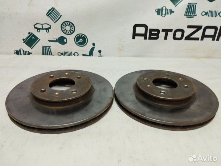 Тормозные диски переднее Hyundai Solaris седан