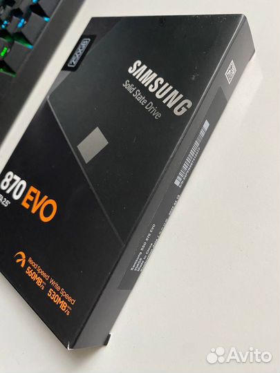 Ssd диск Samsung 870 EVO 256GB