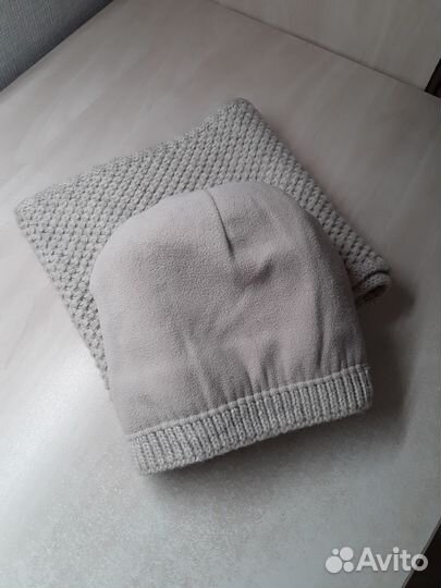 Комплект шапка и шарф