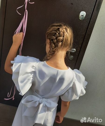 Костюм летний для девочки нарядный 128 134