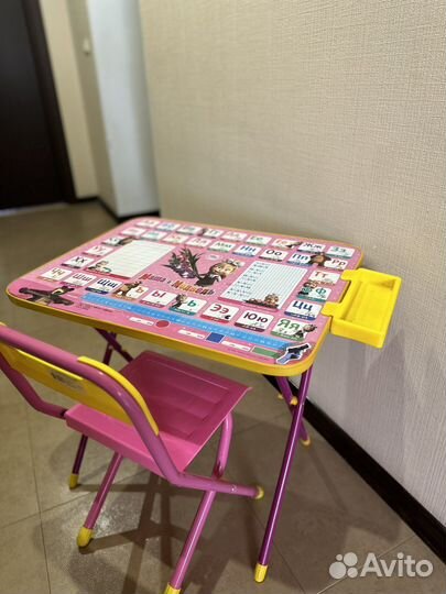 Столик со стулом детский