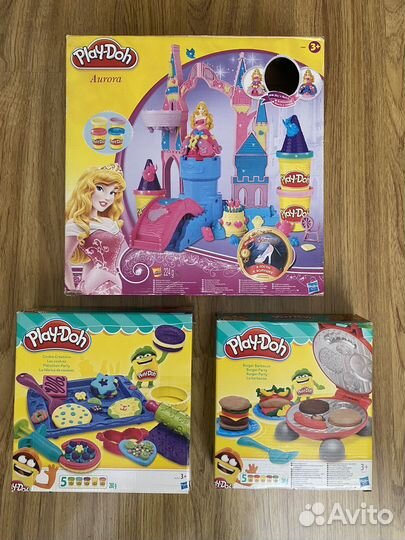 Игровые наборы Play-Doh