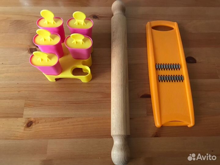 Формочки Икеа, скалка и терка