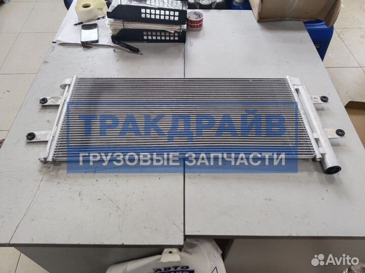 Радиатор кондиционера Мерседес Актрос с ресивером