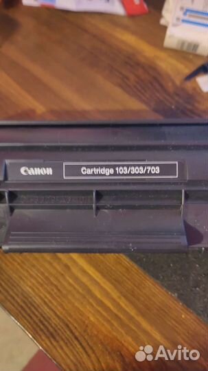 Оригинальный картридж canon 103, 303, 703
