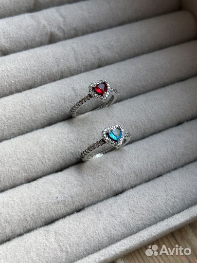 Кольцо Pandora серебряное 925 пробы