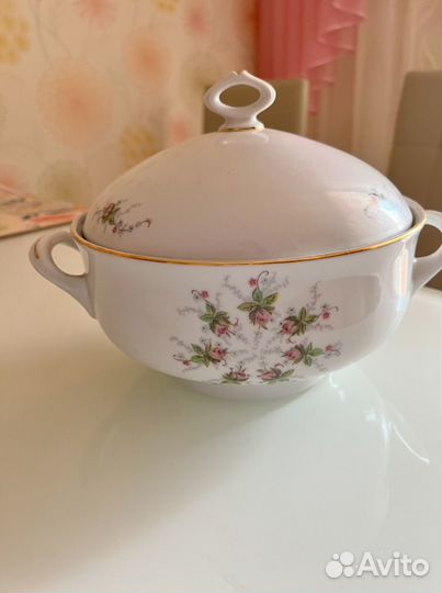 Супница от чешского сервиза новая