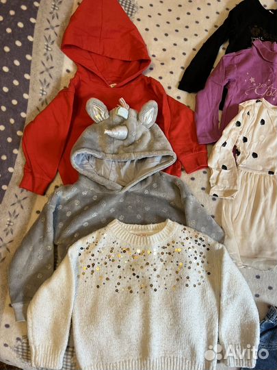 Вещи пакетом на девочку 3-4 года
