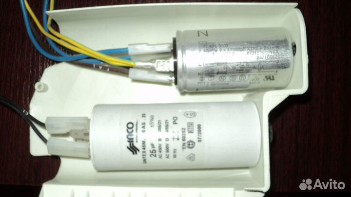 Пусковые конденсаторы для стиральной машины